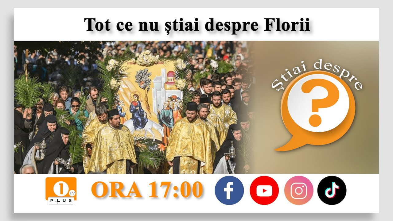 1 plus tv stiai despre tot ce nu stiai despre florii